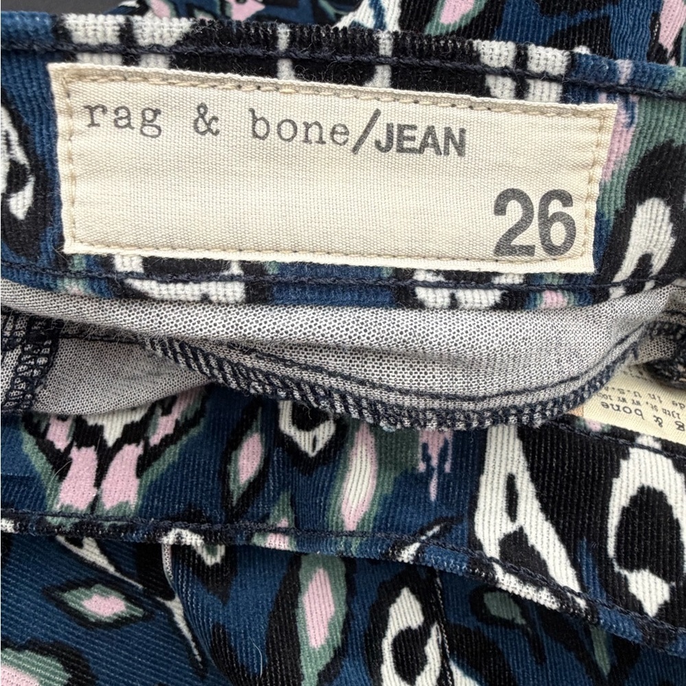 Rag & Bone Corduroy Ikak Color Skinny Pants - Picture 8 of 10